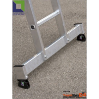 Aluminium-Klappleiter mit nivello®-Traverse