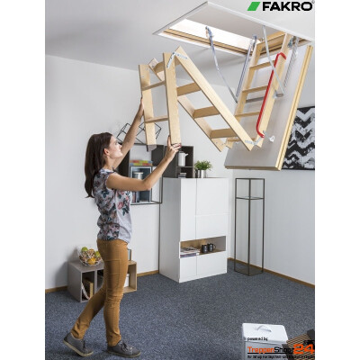 Bodentreppe LTK Energy 130x70 cm, R bis 280 cm, U-Wert 0,68 W/(m²K)