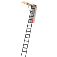 Bodentreppe LMP 144x70 cm R bis 366 cm, U-Wert 1,1 W/(m²K)