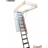 Bodentreppe LMP 144x70 cm R bis 366 cm, U-Wert 1,1 W/(m²K)