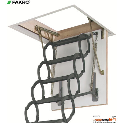 Scherentreppe LST 120x70 cm, R bis 280 cm, U-Wert 1,1 W/(m²K)