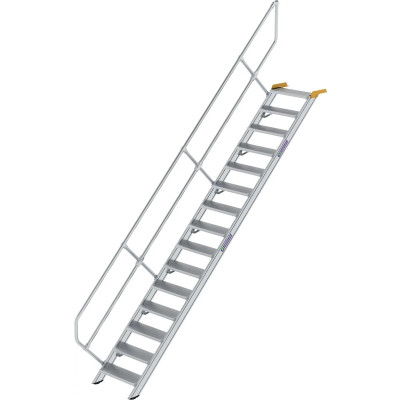 Treppe 45&deg; 15 Stufen, H&ouml;he 312 bis 332,5 cm