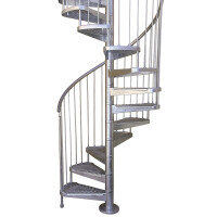 Spindeltreppe Camelia Zink Ø 150 cm