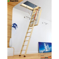 Bodentreppe LWT 100x70 cm, R bis 280 cm, U-Wert 0,51 W/(m²K)