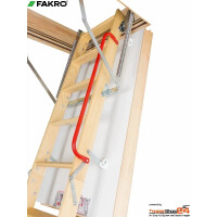 Bodentreppe LWT 100x70 cm, R bis 280 cm, U-Wert 0,51 W/(m²K)
