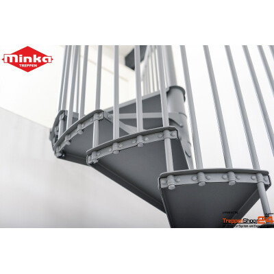 Spindeltreppe Rondo Smart Ø 120 cm