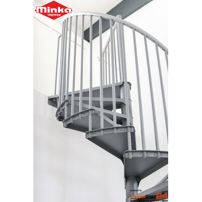 Spindeltreppe Rondo Smart Ø 120 cm