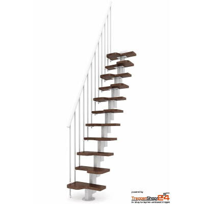 Mittelholmtreppe Venus viertelgewendelt