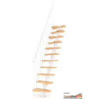 Mittelholmtreppe Venus viertelgewendelt