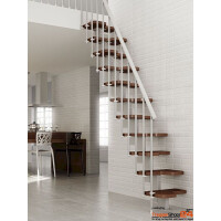 Mittelholmtreppe Venus halbgewendelt