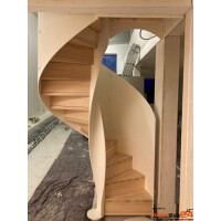 Spindeltreppe Croco Steel Ø 180 cm