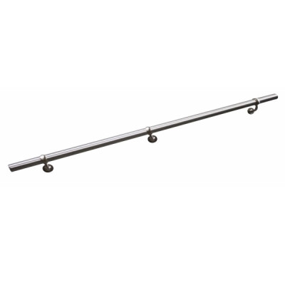 H40 Handlauf 200 cm Edelstahl A2