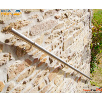 H40 Handlauf 200 cm Edelstahl A2