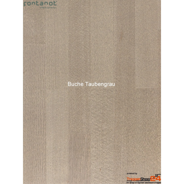 Buche gebeizt Taubengrau