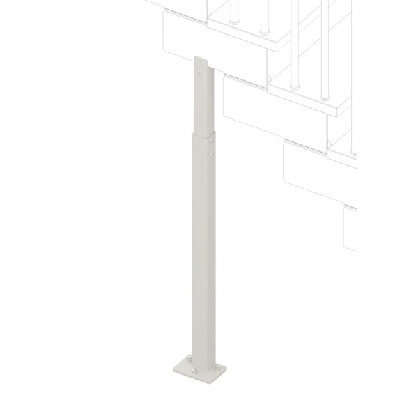 2 Stützen 127  bis 250 cm