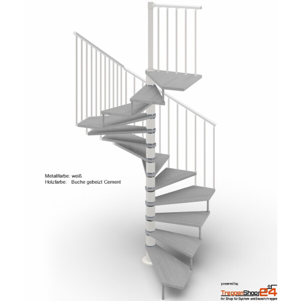 Buche gebeizt Cement