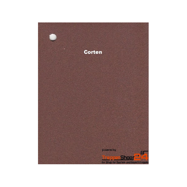 Corten matt runzlig