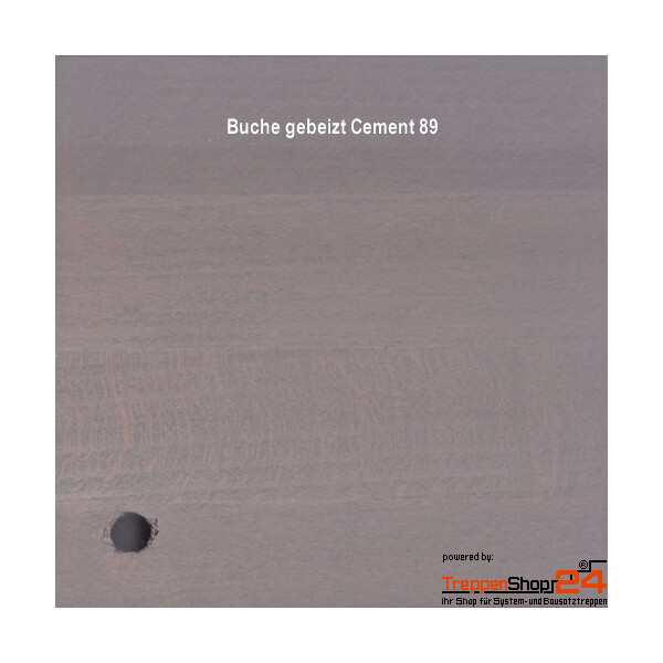 Buche gebeizt Cement 89