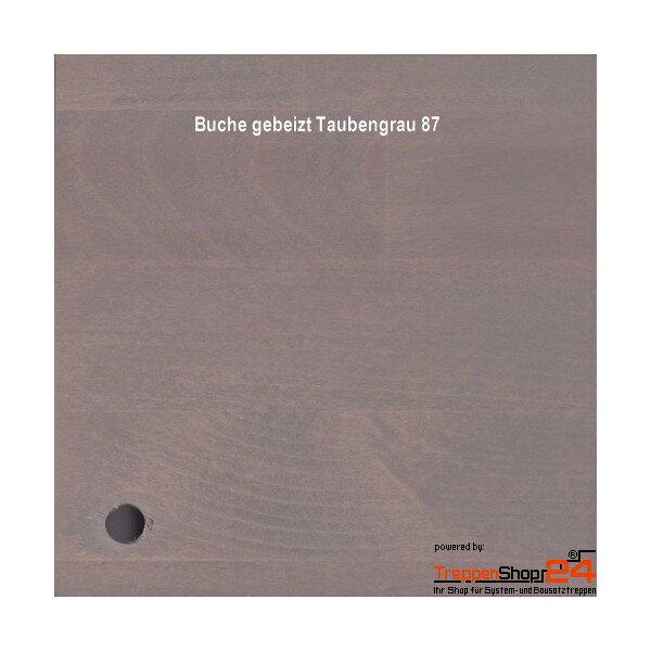 Buche gebeizt Taubengrau 87