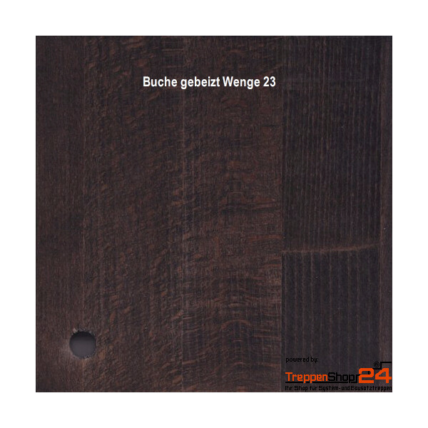 Buche gebeizt Wenge 23